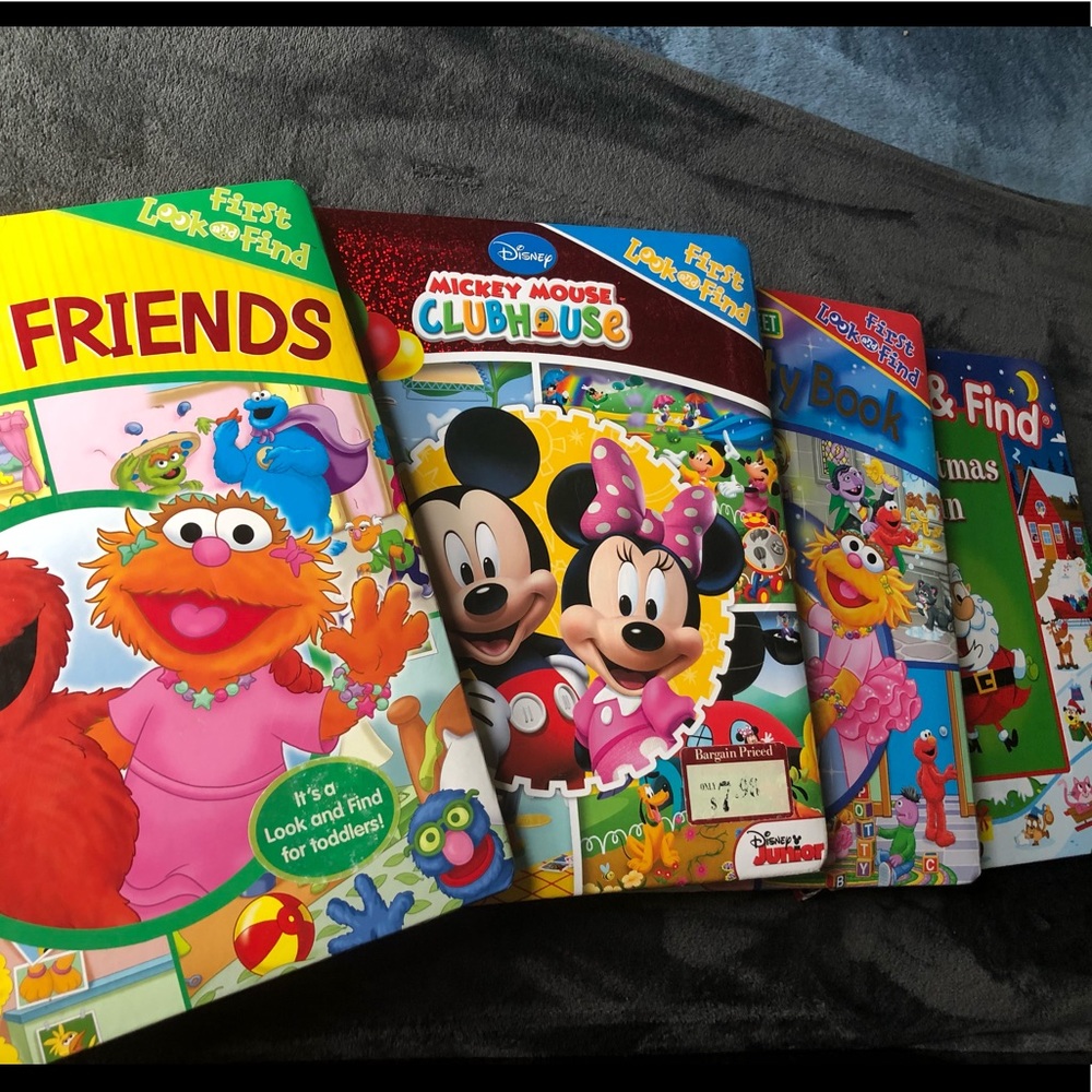 “Look & Find” toddler book bundle!